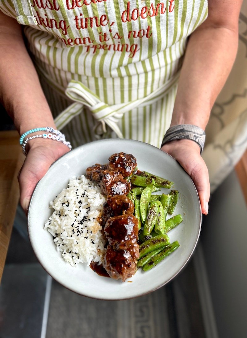 Korean BBQ Meatballs
