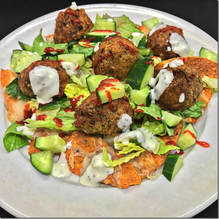 Falafel Nachos