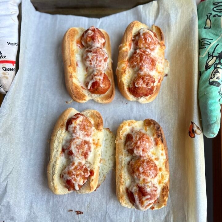 Back to School Meatball Subs