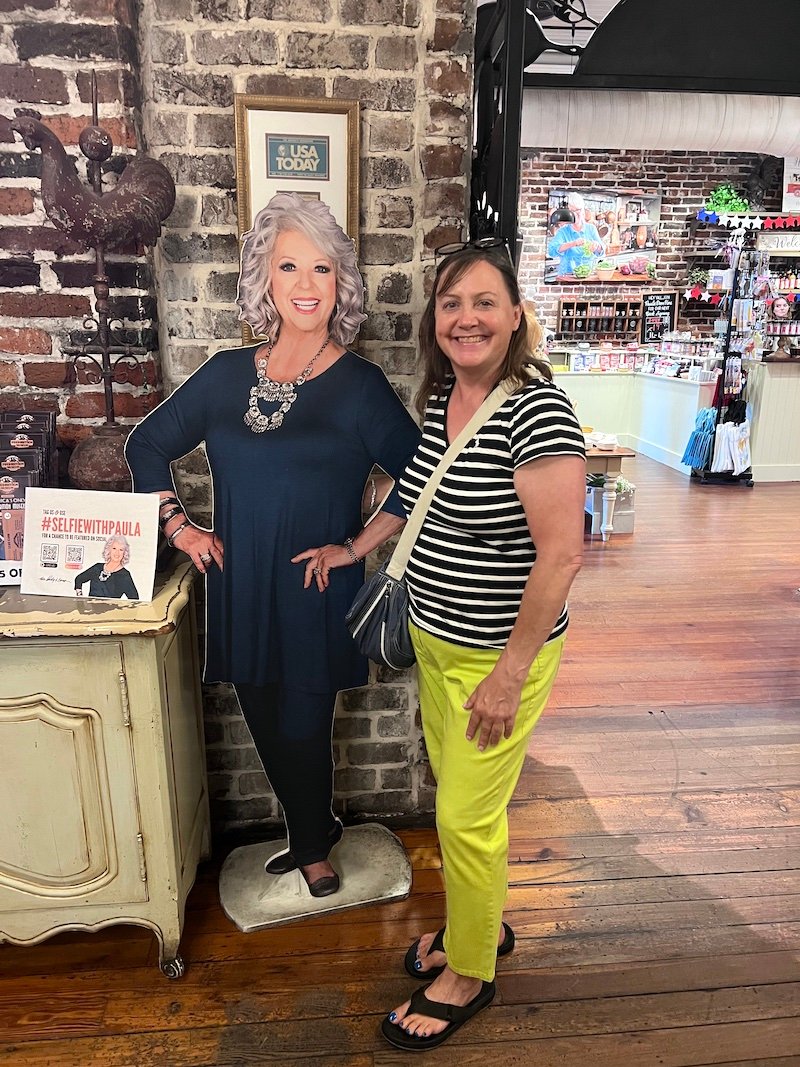 Biz and Paula Deen show