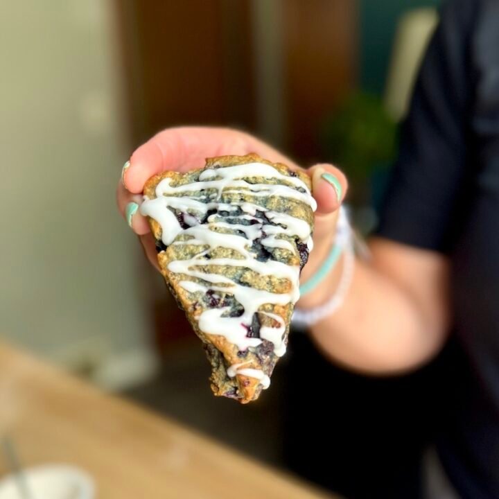 cherry cream cheese scones