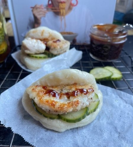 Marion’s Kitchen Fried Chicken Bao Buns