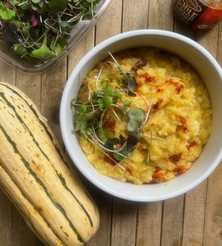 Delicata Squash Mashed Potatoes