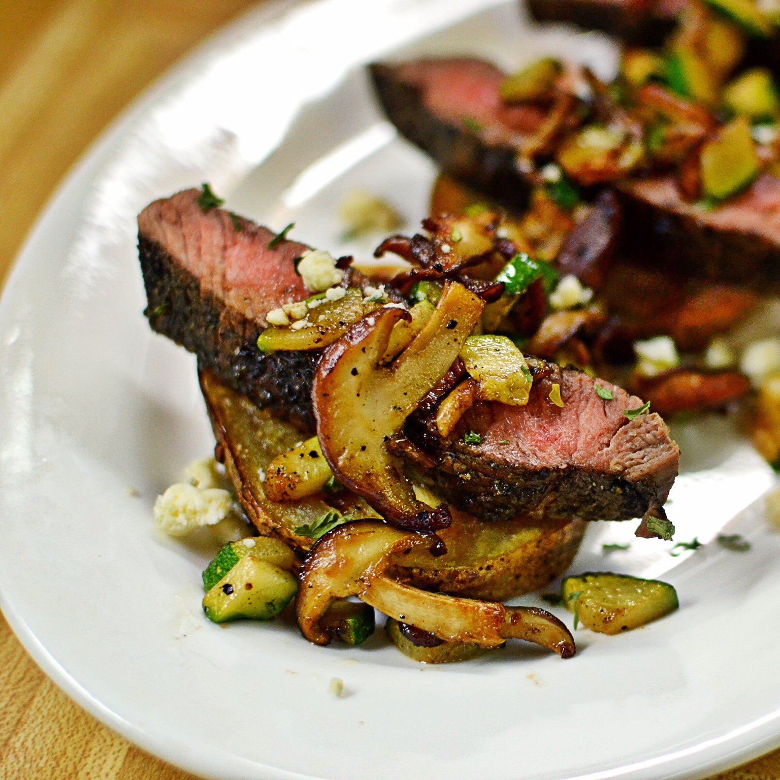 Deconstructed Steak and Potatoes