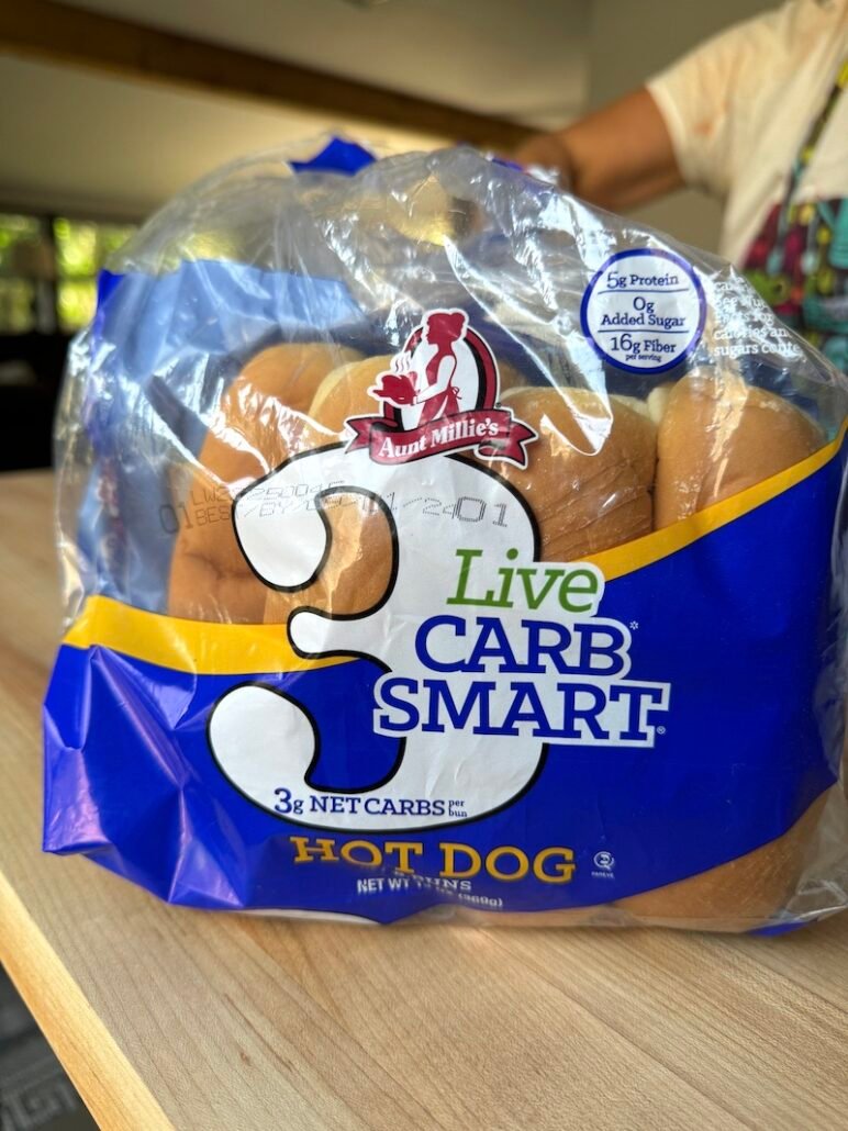 low carb hot dog buns that are weight watchers friendly