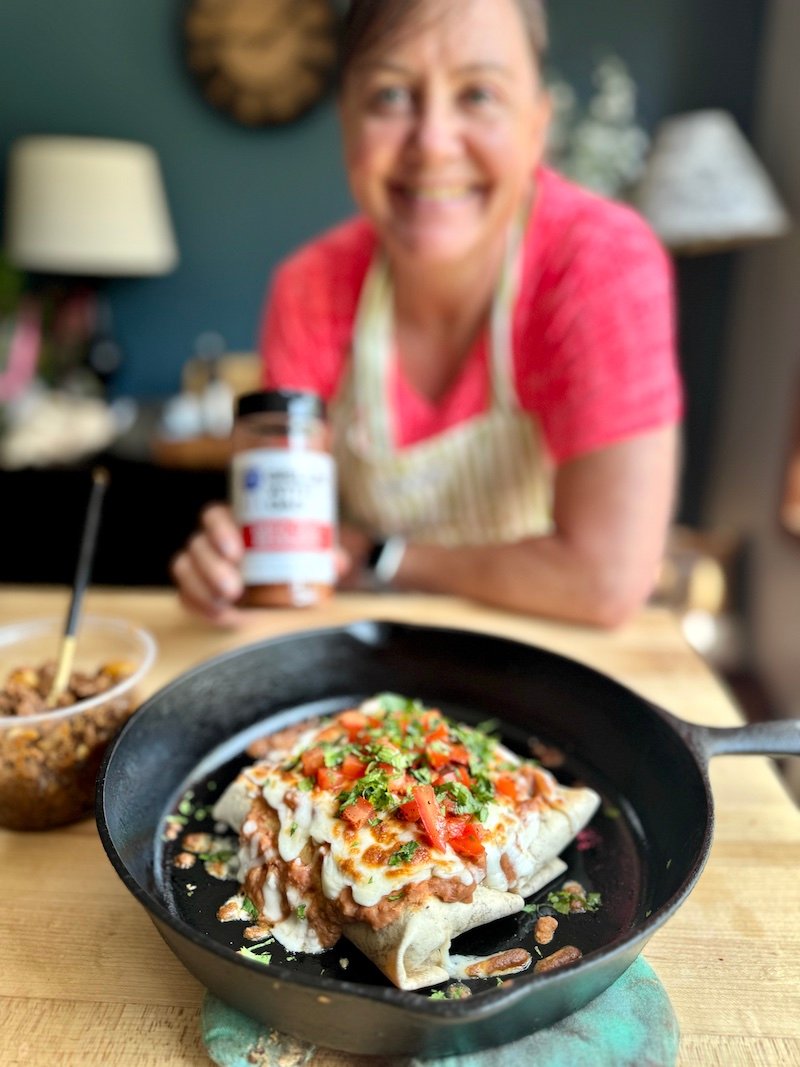 grillin with dad enchiladas