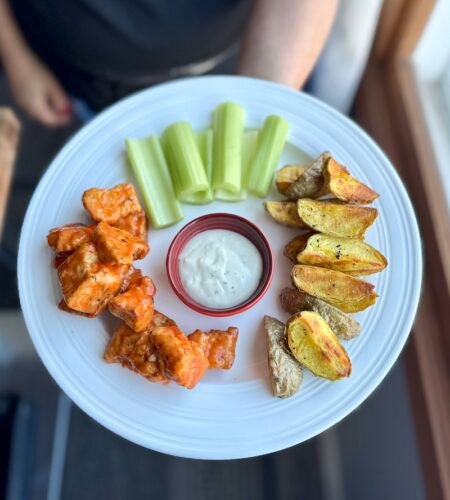 Crispy Buffalo Tofu Bites