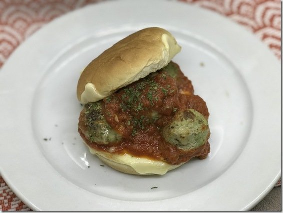 Cheesy Chicken Meatballs