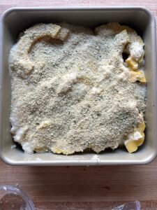 this is ready for the oven