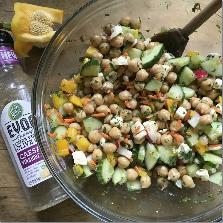 Greek Chickpea Salad
