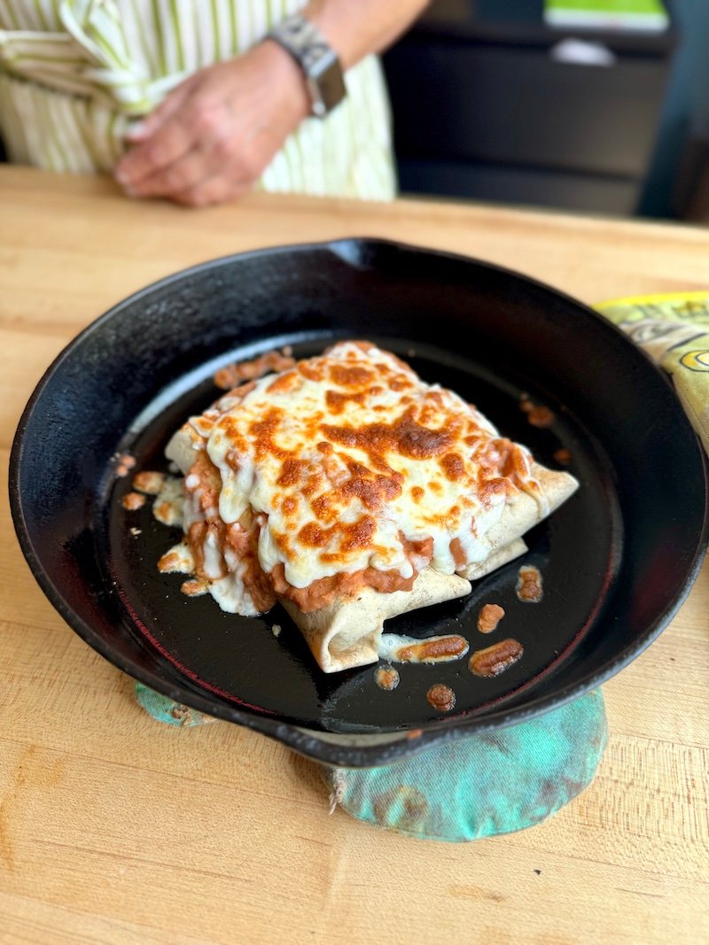 enchiladas that are 8 weight watcher points out of the oven