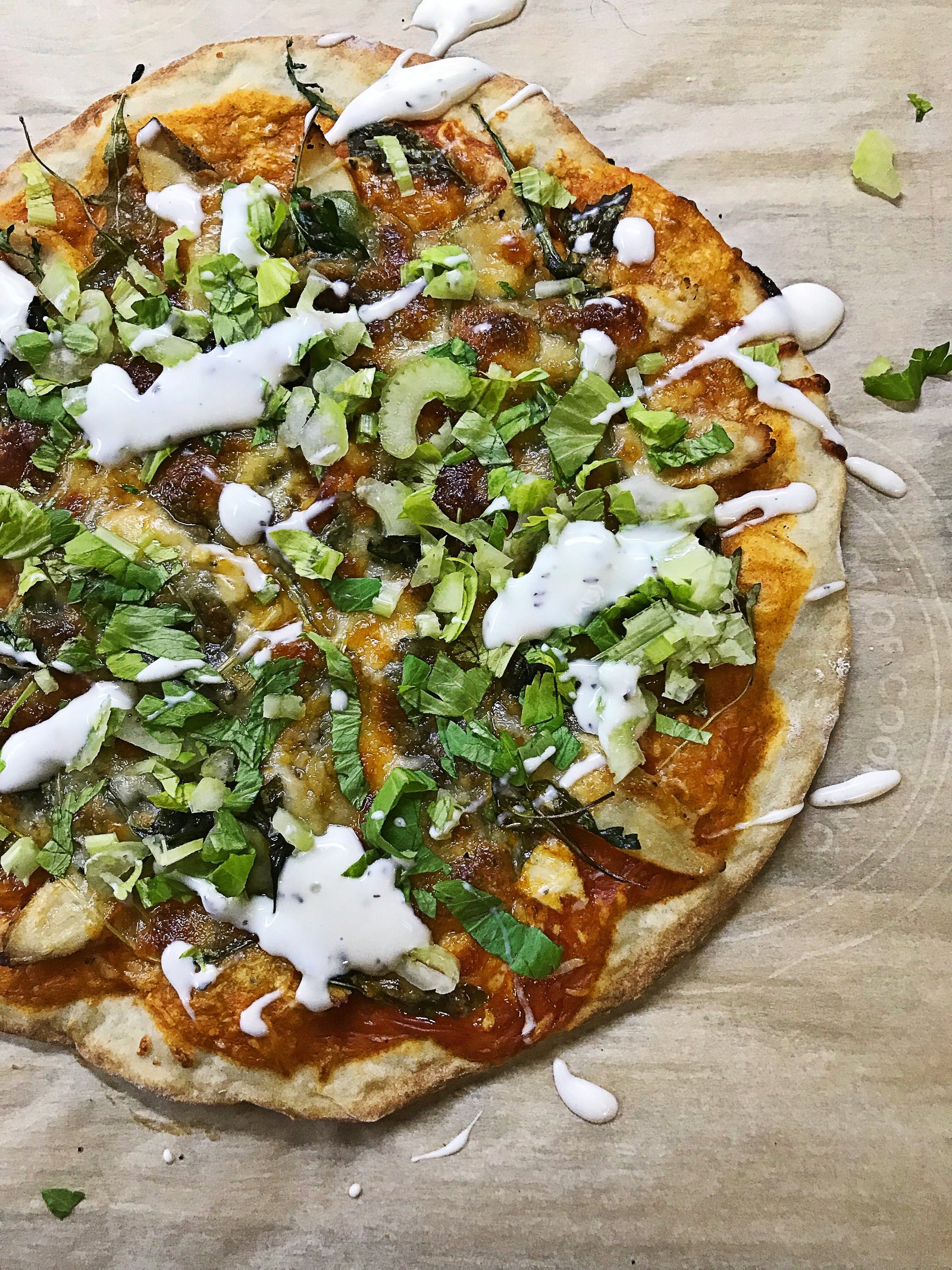 Buffalo Chicken Pizza