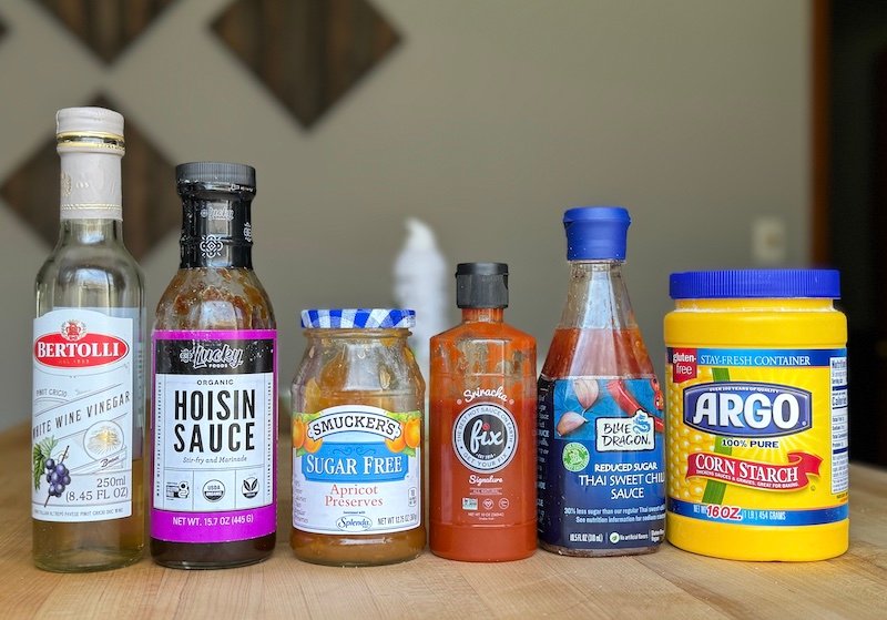 these are ingredients needed for sticky tofu