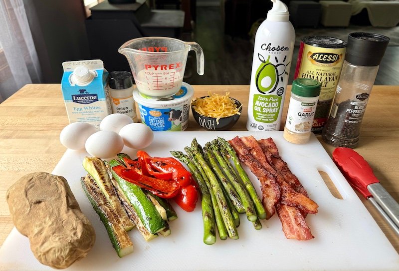 ingredients needed for weight watchers quiche