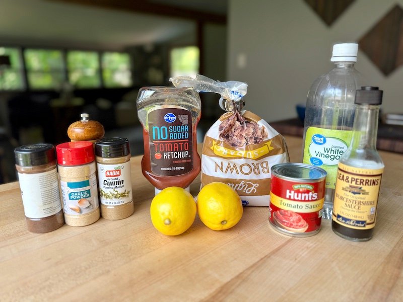 these are ingredients needed for copycat Rudy's bbq sauce