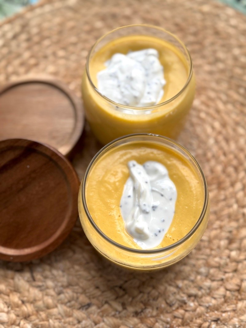 Mango Chia Seed Yogurt
