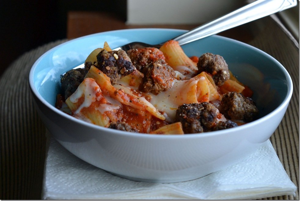 Mini Meatballs for One