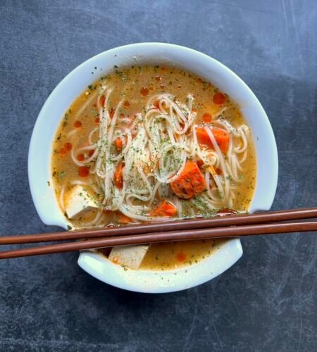 Easy Miso Soup with Tofu