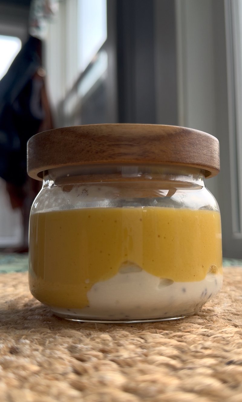 mango chia seed pudding