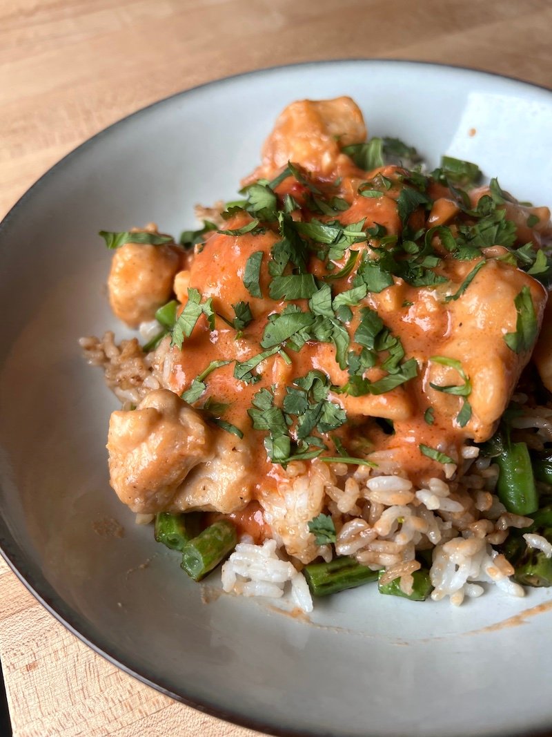 weight watchers recipe for spicy coconut chicken