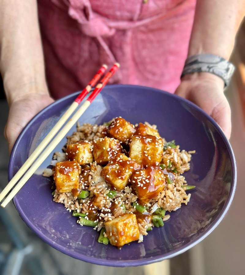 Sticky Tofu
