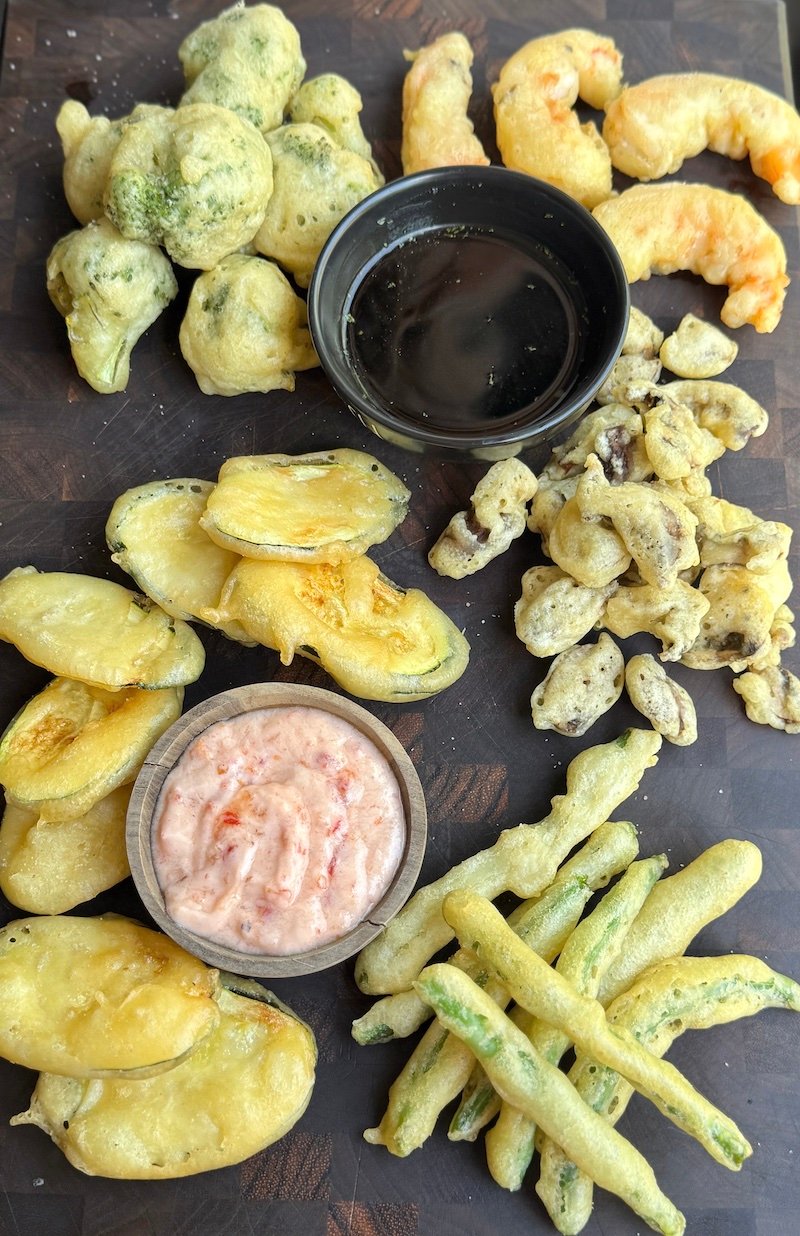 Simple Shrimp and Vegetable Tempura Recipe