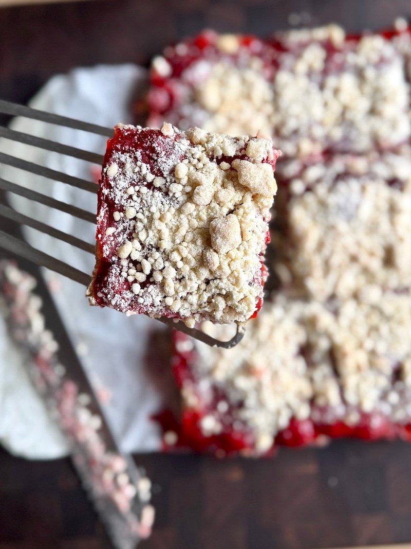 Canned Cherry Pie Bars