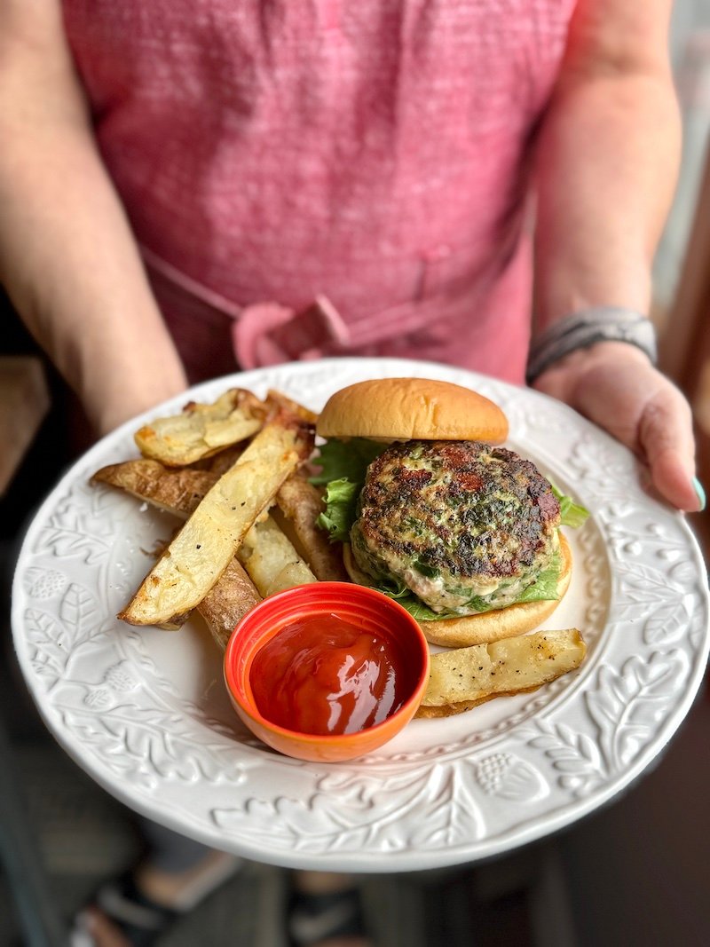 Juicy Chicken Burgers