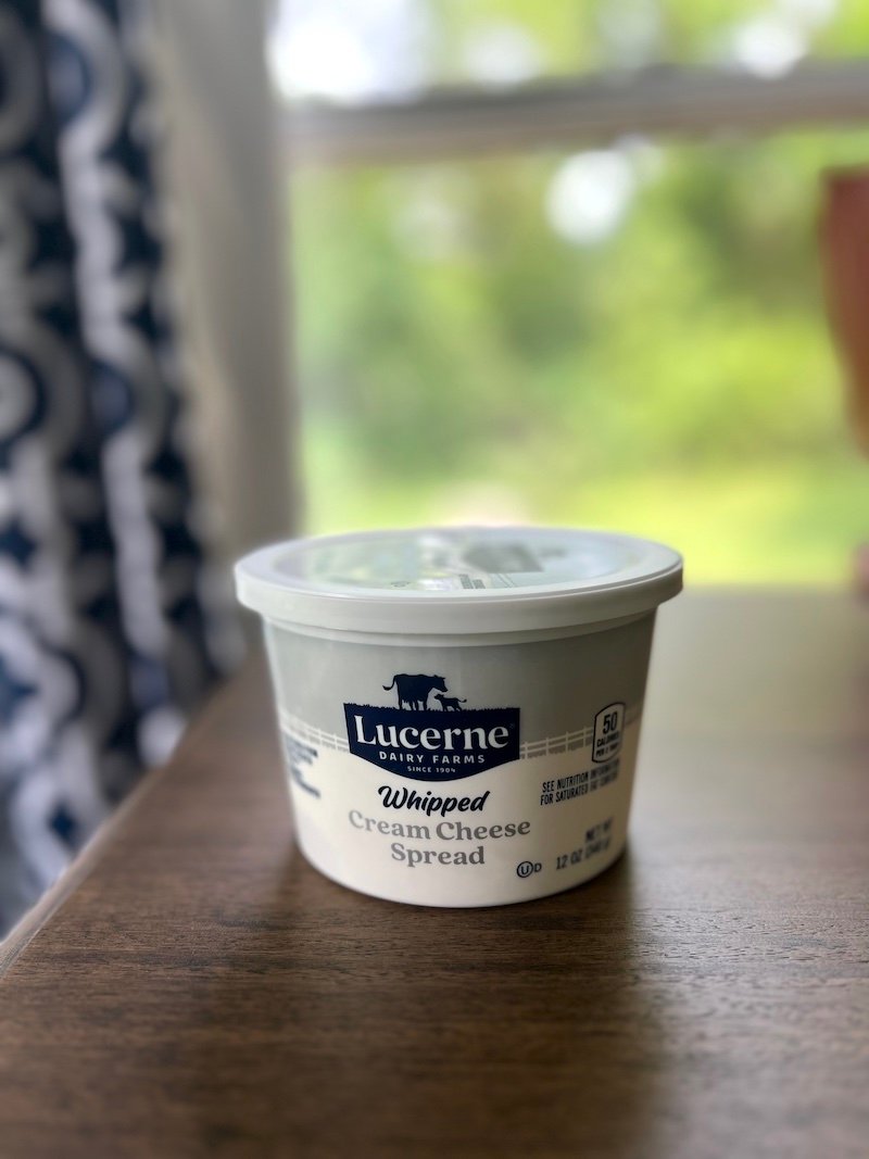 this is whipped cream cheese which is less weight watchers points