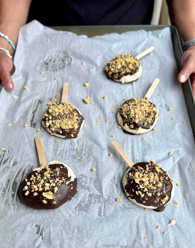 12 weight watchers point homemade Yasso bars