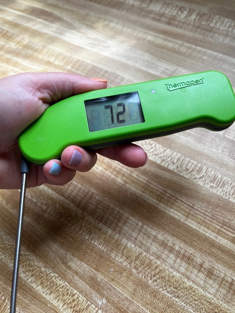 This is a thermapen one instant read thermometer